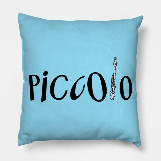 Piccolo In Piccolo Pillow by Barthol Graphics