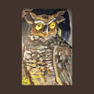 Great Horned Owl T-Shirt