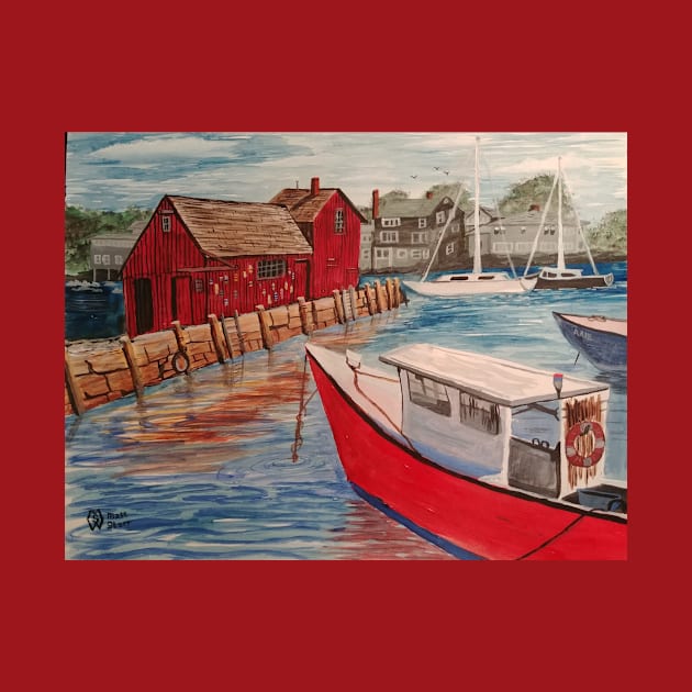 Motif Number 1 at Rockport Harbor by Matt Starr Fine Art