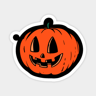 Pumpkin head halloween Magnet