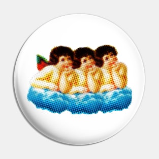 1983 Obscured Japanese Whispers Pin