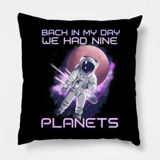 Back in my day we had nine planets! Pillow