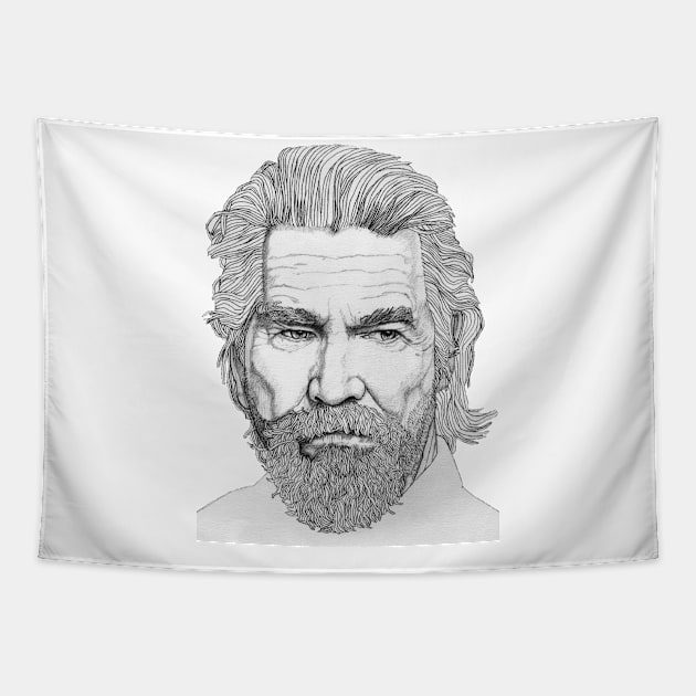 Jeff Bridges Tapestry by paulnelsonesch