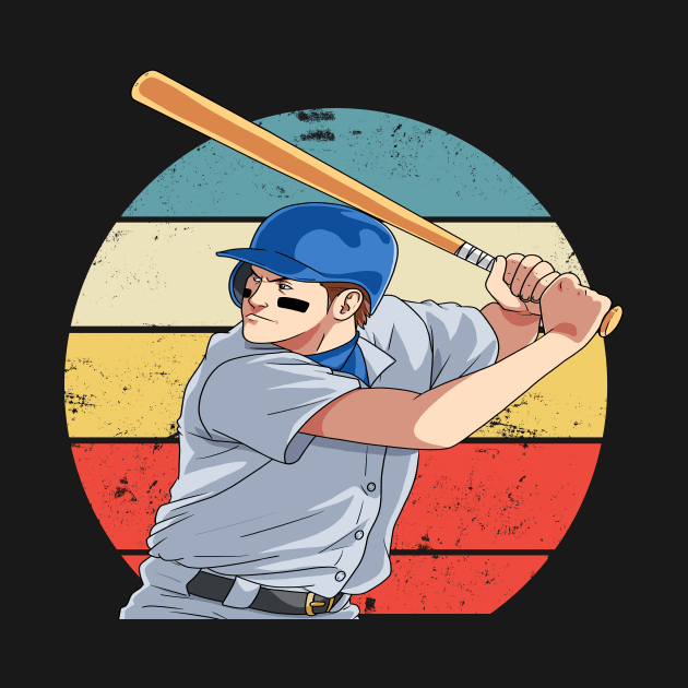 Baseball Player Home run Hitter by Noseking