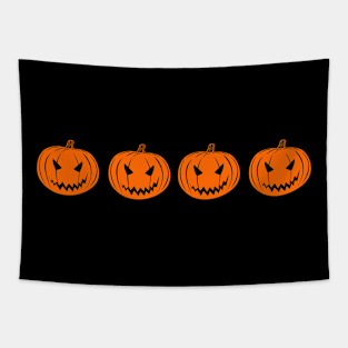 Pumpkin halloween gifts Tapestry