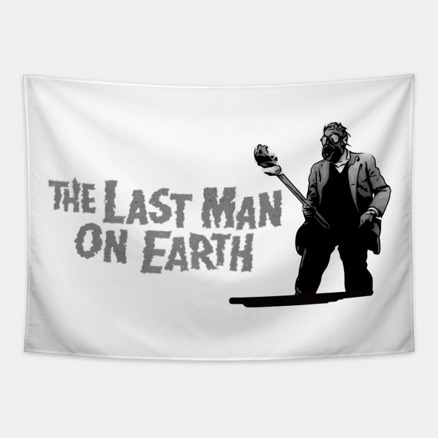 The Last Man On Earth! Tapestry by Atomic City Art