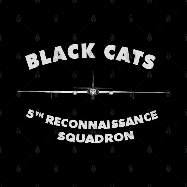 5th Reconnaissance Squadron Black Cats USAF U2 Dragon Lady by DesignedForFlight