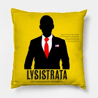 Republican Congress Man with Logo Pillow