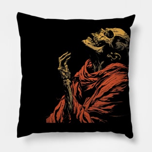 The Spirit is Willing v1 (no text) Pillow