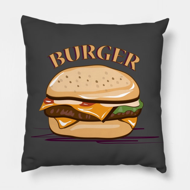 Burger Pillow by dddesign