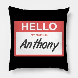 Anthony | Funny Name Tag Pillow