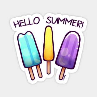 Summer Popsicles (Cool Version) Magnet