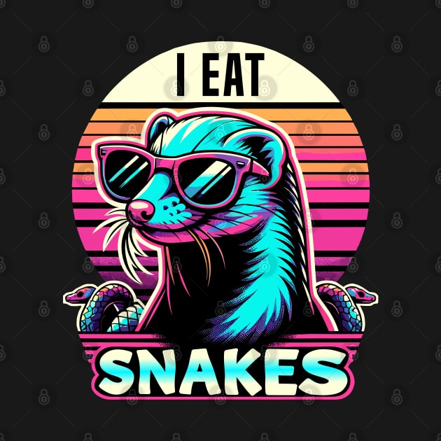 I Eat Snakes Vintage Mungo by Primo Style