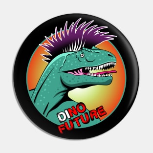 Punk Dinosaur Pin