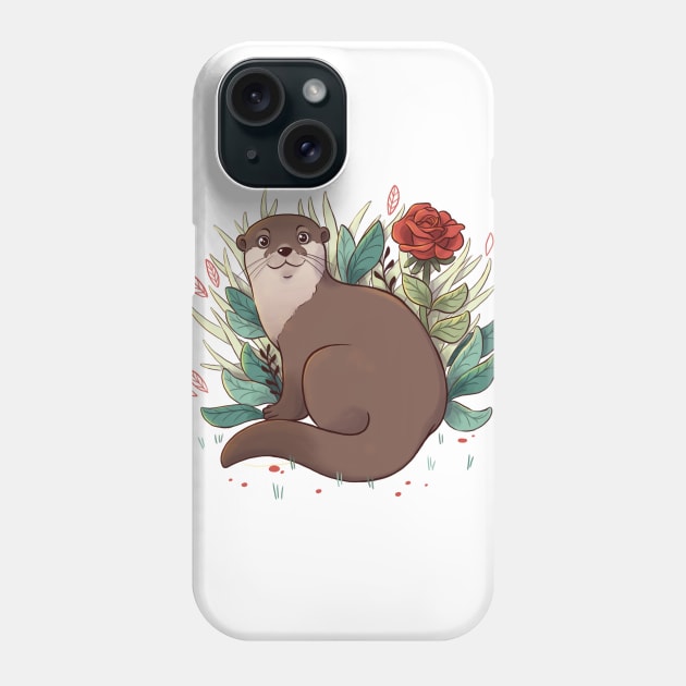 Otter Phone Case by Melissa Jan