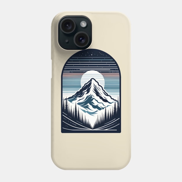 Mount Rainier Phone Case by Ideal Action
