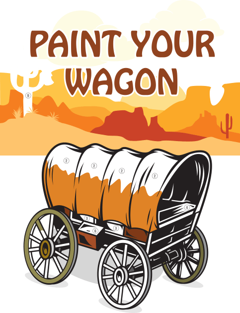 Paint Your Wagon - Alternative Movie Poster Kids T-Shirt by MoviePosterBoy