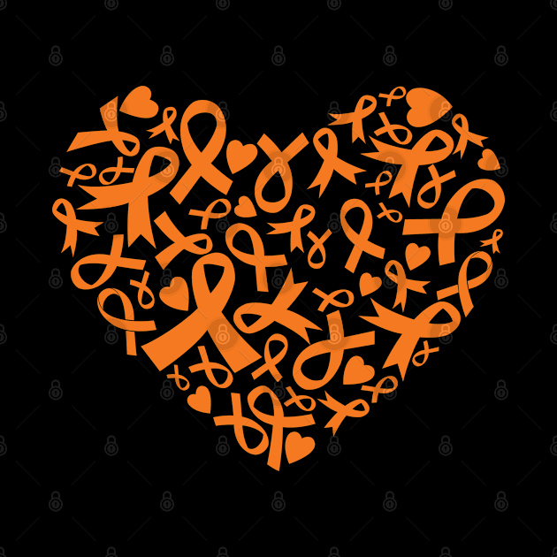 Heart of Awareness - Orange by CuteCoCustom