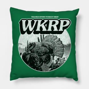 Retro Turkey Drop 1978 Pillow