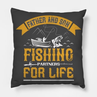 Fishing Father and Son Pillow