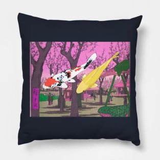 Nishiki Koi Carp - Sakura Pillow