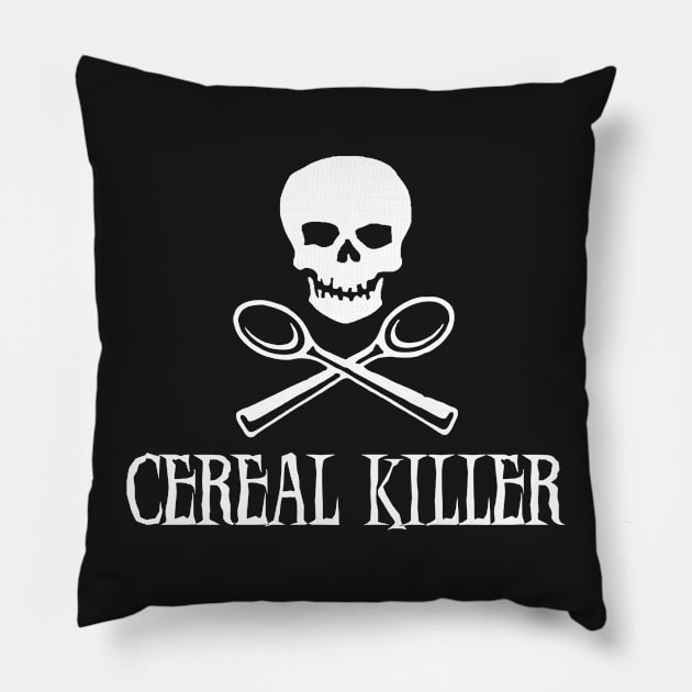 Cereal Killer Pillow by DavesTees