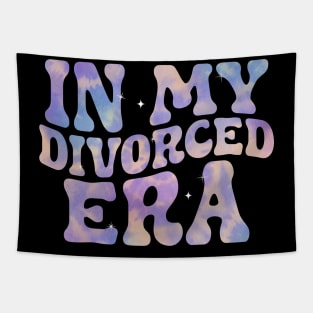 In My Divorced Era Funny Divorce Party Support Divorce Squad Tapestry