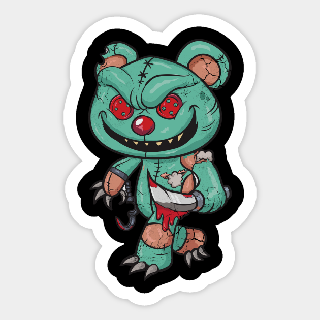 pic Cartoon Evil Teddy Bear evil teddy bear halloween