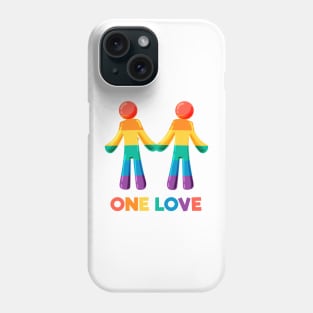 One Love Pride Month Phone Case