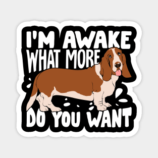 Basset Hound Dog Animal Lover Gift Magnet