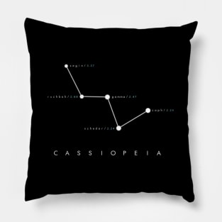 Cassiopeia Constellation - Astronomy Space Pillow