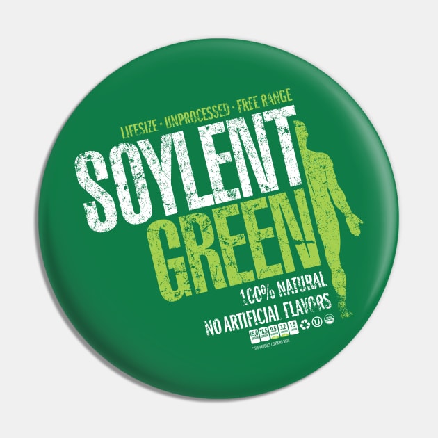 Soylent Green Pin by MindsparkCreative