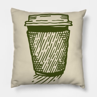 Powered by Arabica - Funny Coffee Design Pillow