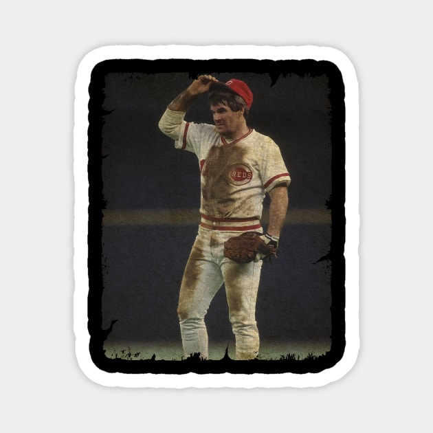 Pete Rose Waren't a Human Ballplayer, 1987 Magnet by SOEKAMPTI