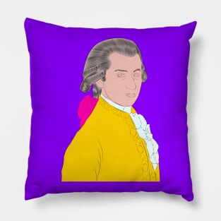 Wolfgang Amadeus Mozart - Portrait Pillow