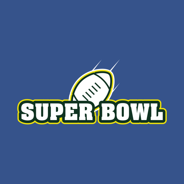 Disover Super Bowl Football - Super Bowl - T-Shirt