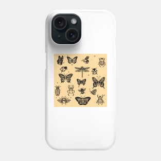 Insect Pattern Phone Case