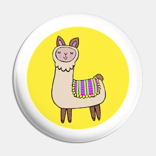 Cute alpaca Pin