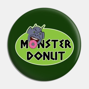 Monster Donut Pin