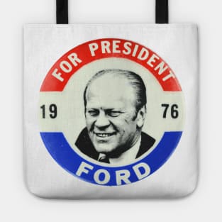 Gerald Ford 1976 Presidential Campaign Button Tote