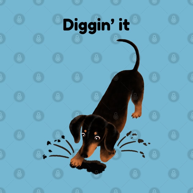 Diggin' it by illucalliart