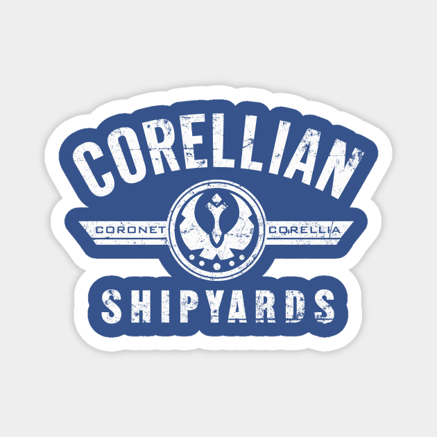 Corellian Shipyards Magnet by MindsparkCreative