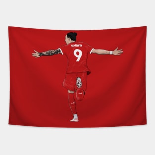 Darwin Nunez Liverpool Football Player Tapestry