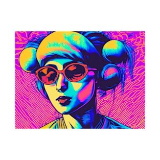 psychedelic girl T-Shirt