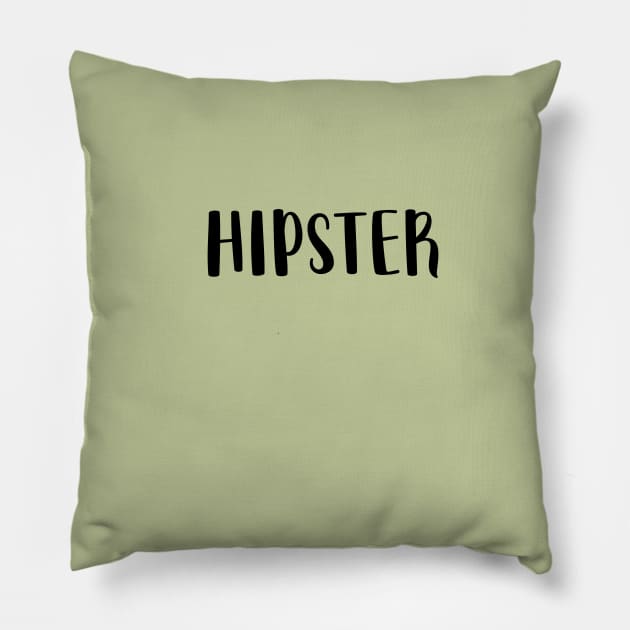 Hipster Pillow by nyah14