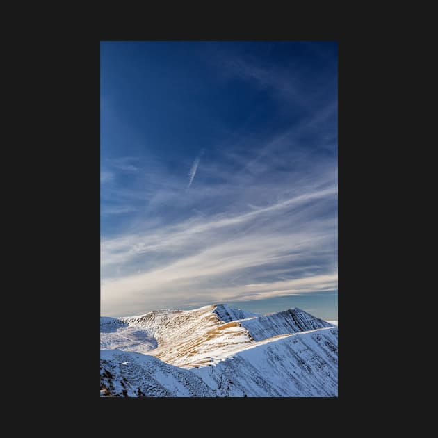 Corn Du, Pen y Fan and Cribyn in Winter by dasantillo