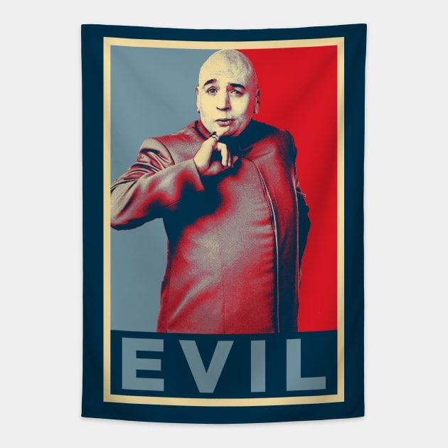 Evil Hope Tapestry by TEEVEETEES