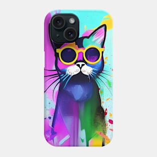 Hipster Cat Phone Case