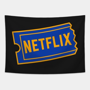 Blockbuster Netflix Parody Tapestry