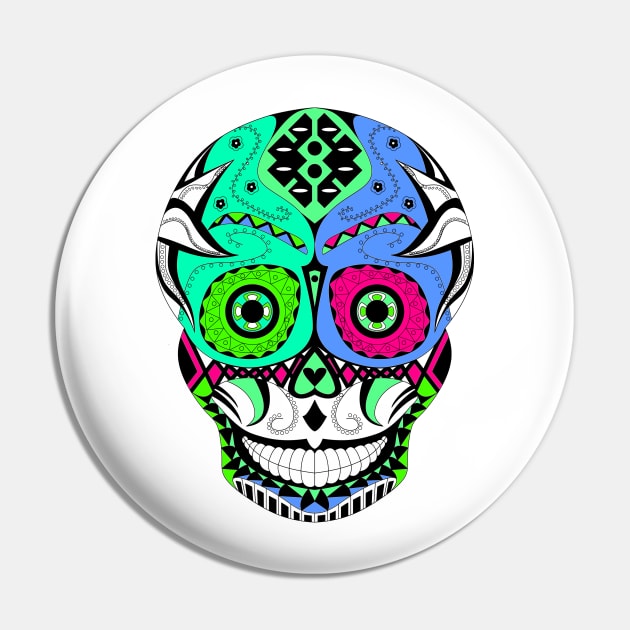 skull in death with a smile in ecopop luchador art Pin by jorge_lebeau